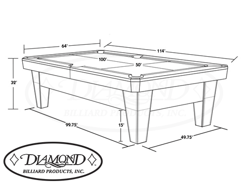 Diamond Smart Pool Table