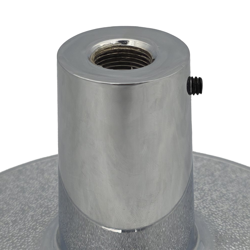 Diamond Professional Brushed Aluminum Foot – Fits Type 1 & Type 2 Pedestals