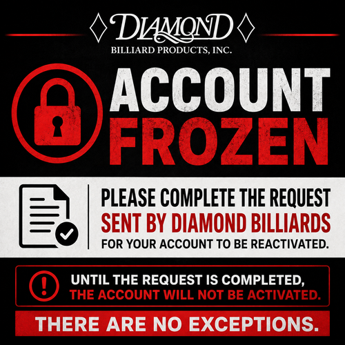 ACCOUNT FROZEN