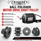 Diamond Ball Polisher Motor Drive Shaft Pulley