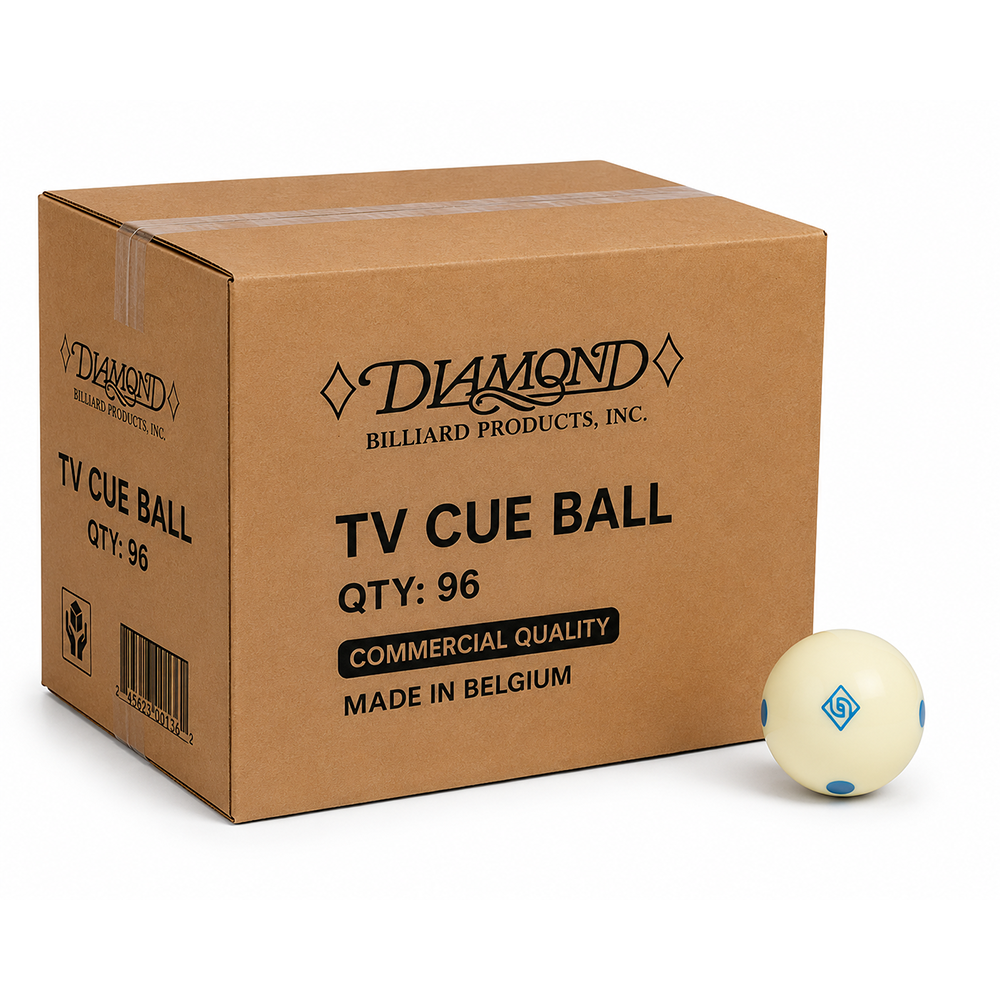 Diamond TV Cue Balls - Box of 6 Sets