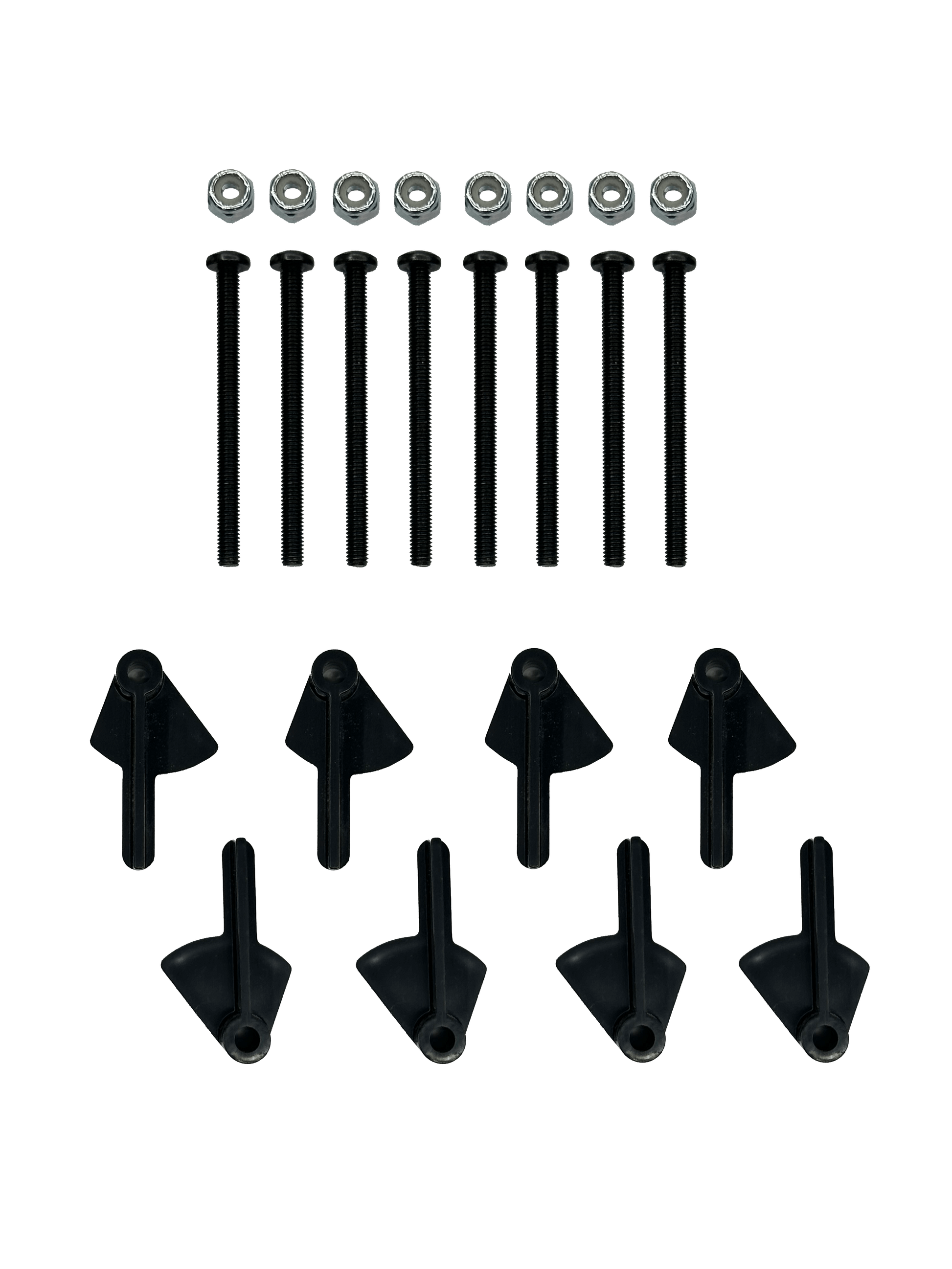 Diamond Leg Cap Hardware Set