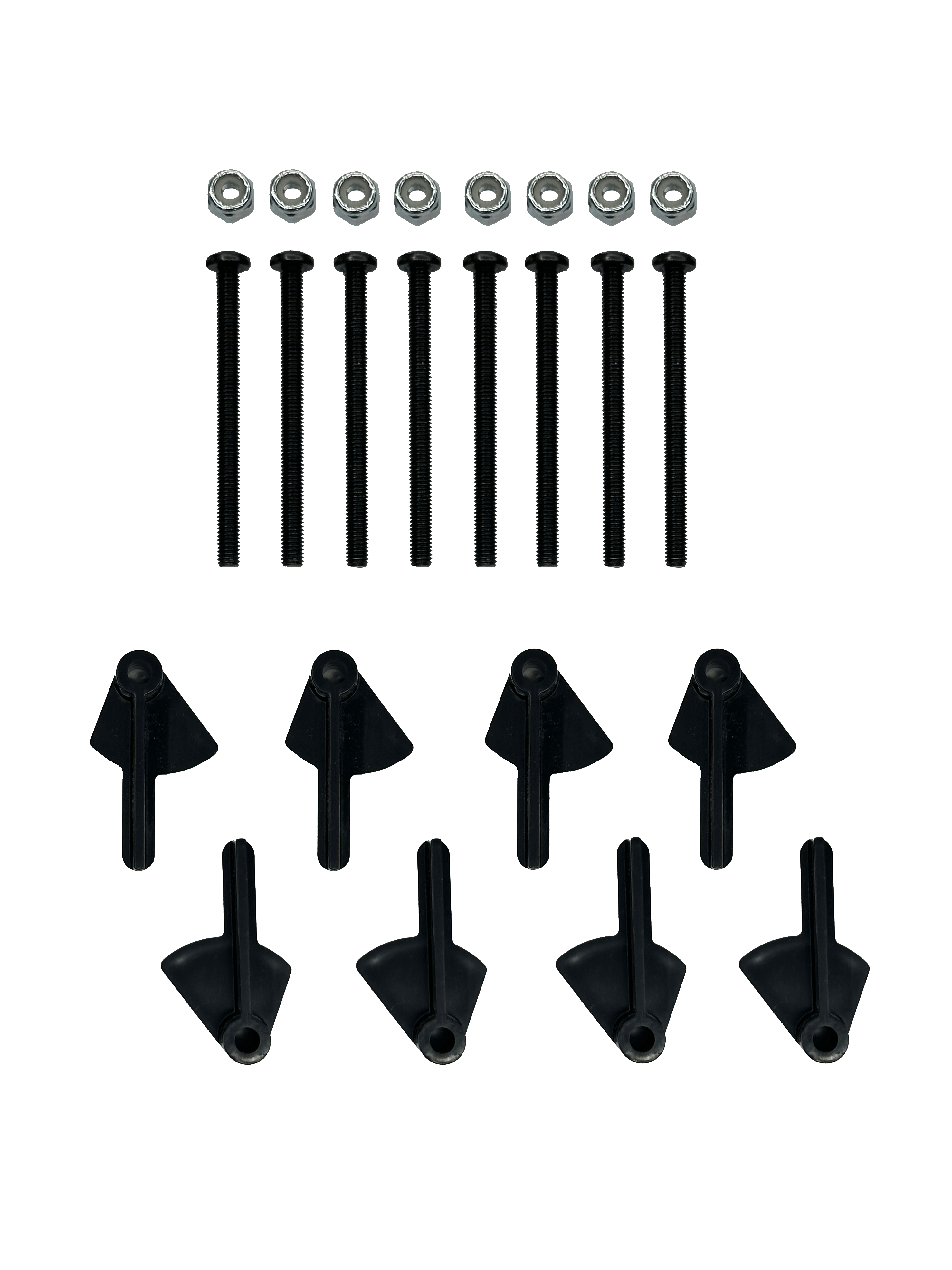 Diamond Leg Cap Hardware Set