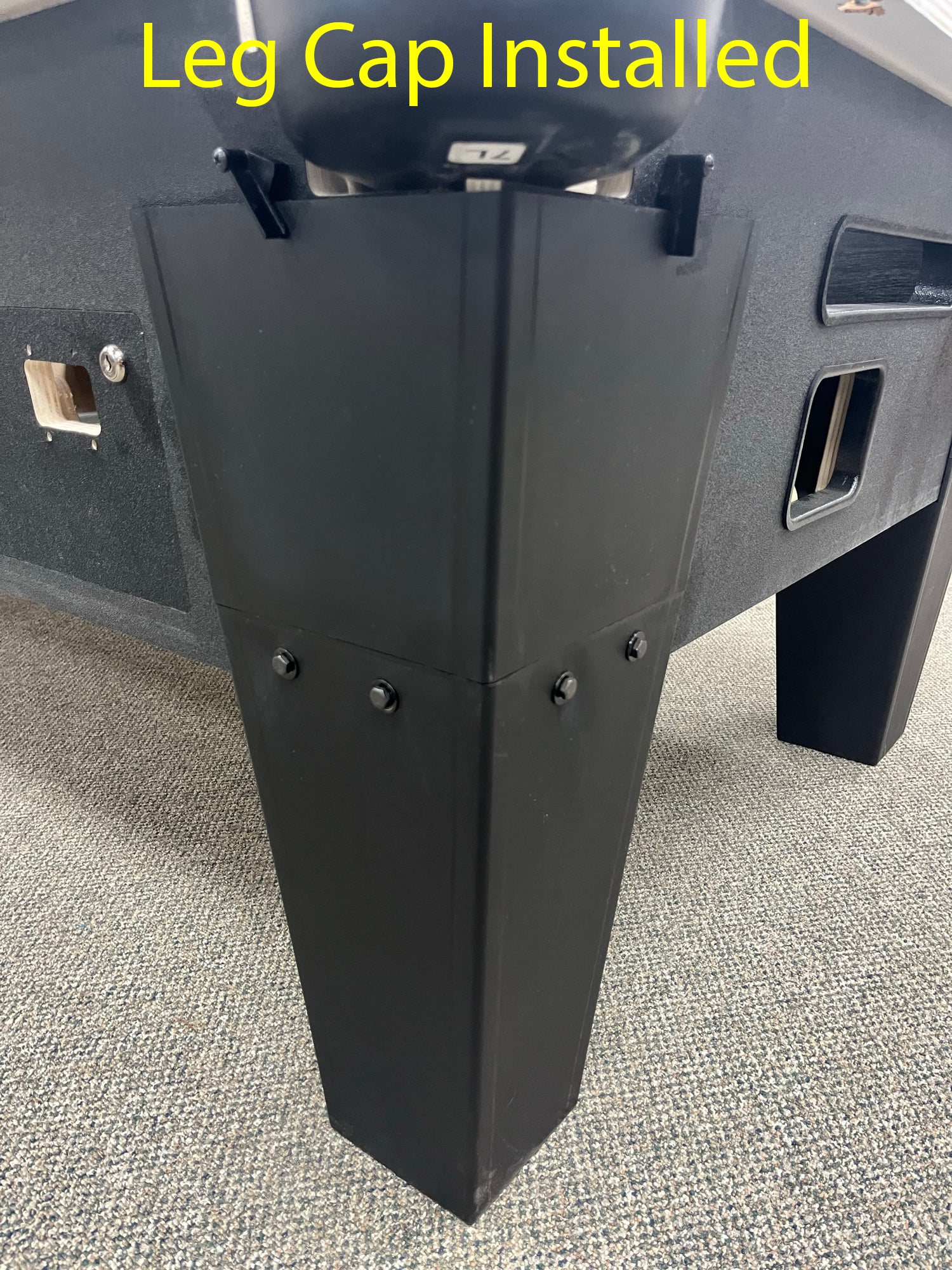 Pro-Am & Smart Table Composite Leg Corner Caps (Set of 4)