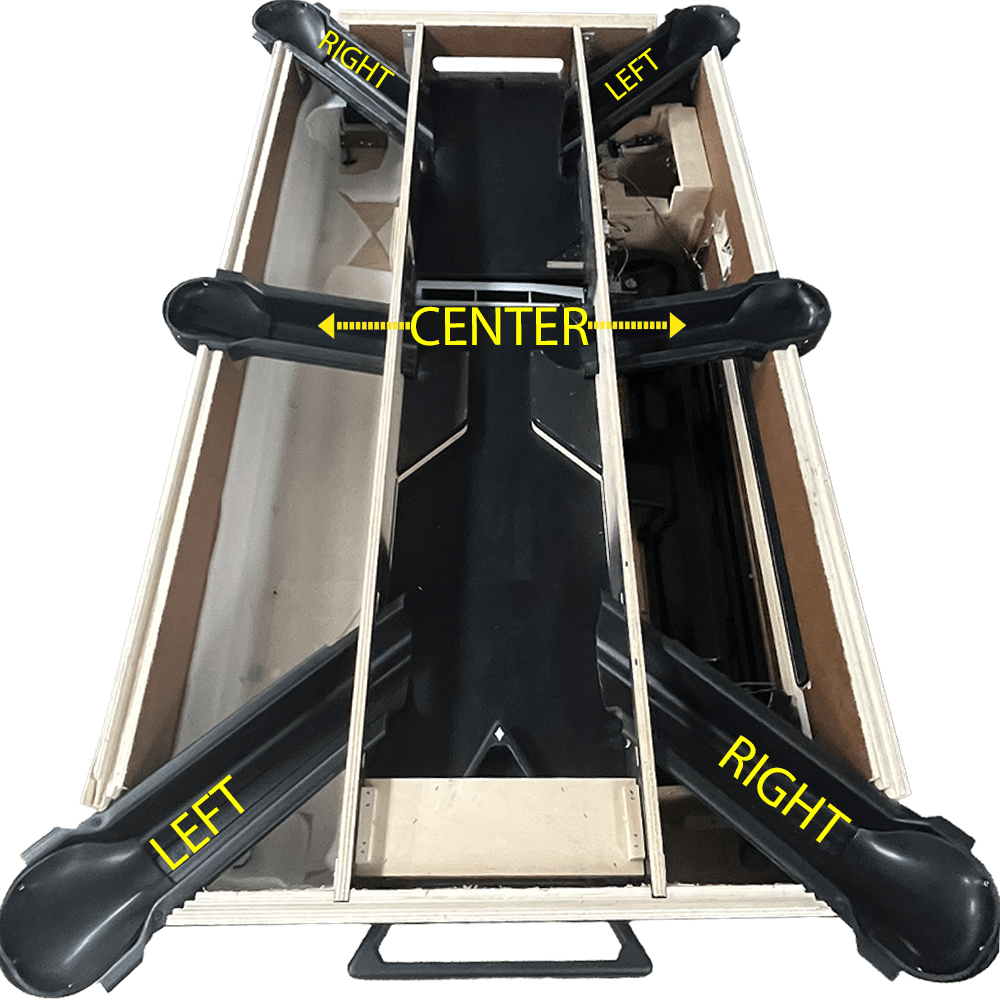 Diamond Ball Return Arms - Set Of 6