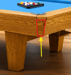 Diamond Skirt Cap - Professional Table