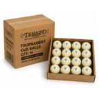 Diamond Tournament Cue Balls - Box of 16