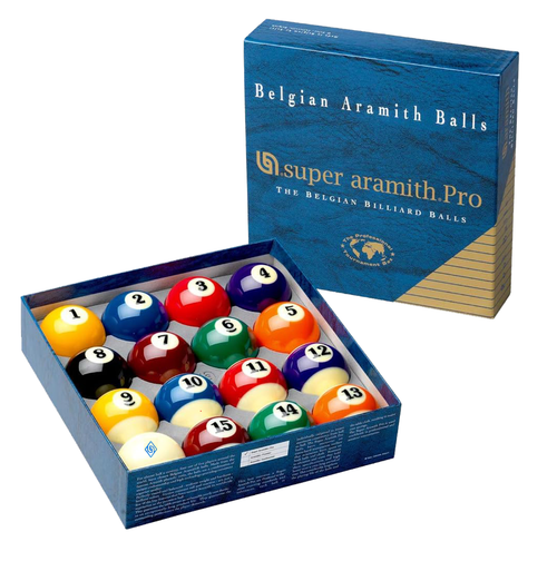 40868 Pro Aramith 【手球なし】アラミスビリヤードボールSuper 中古 ボールセット TVプロカップ スーパーアラミスプロ 美品 ビリヤード