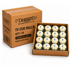 Diamond TV Cue Balls - Box of 16